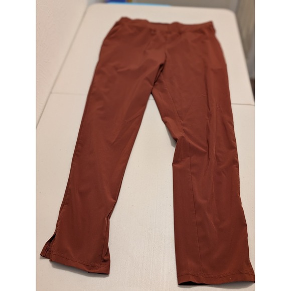 Member's Mark Pants - Member's Mark Womens Woven Pant Rust Orange Small F12143BD679 Athletic Jogger